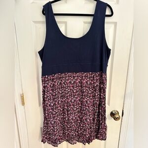 Torrid floral tank dress. Sz.3
